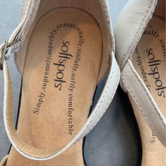 ♠️WOMAN’S leather SOFTSPOTS sandal. Size 9. New condition - Picture 2 of 8